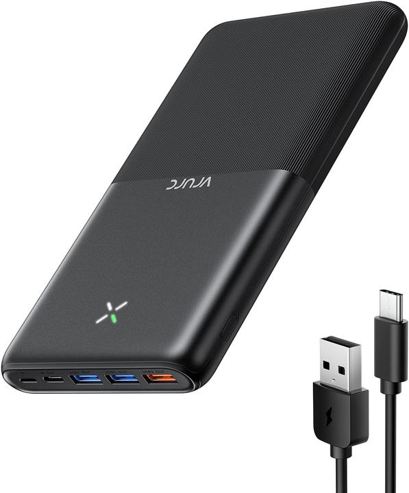 Produktbild Vrurc Powerbank 30000mAh, 22.5W, 4 Ausgänge, 3 Eingänge (30000 mAh, 22.50 W)