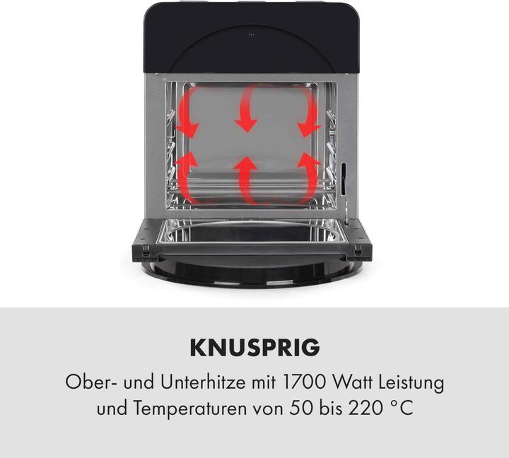 Actual product image Klarstein Heissluftfritteuse AeroVital easy touch