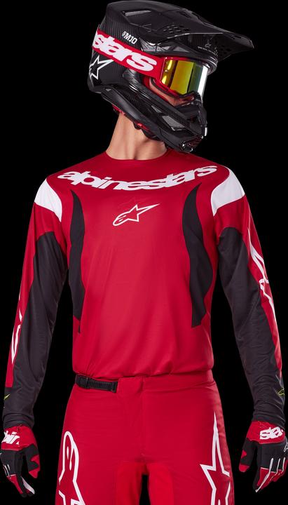 Image du produit Alpinestars Jersey 25 Fluid Haul Red (XL)