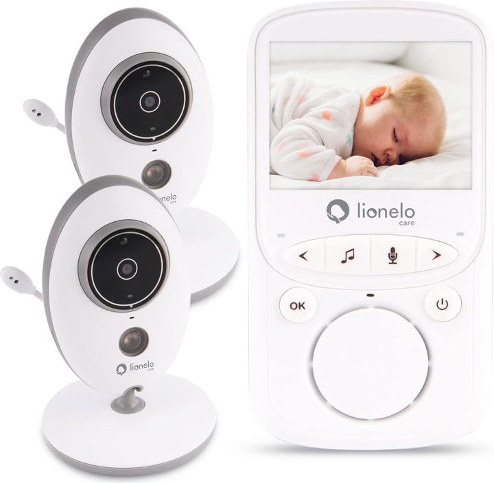 Lionelo Babyphone avec caméra (Vidéo et audio, 300 m)