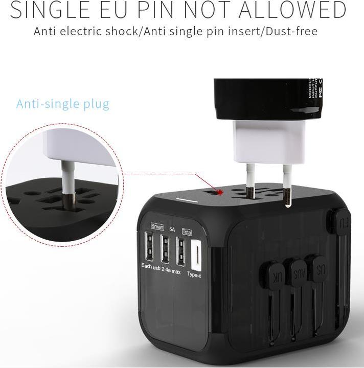 Image du produit Otravel Multi-National Travel Adapter US-Charger B / non mis à la terre
