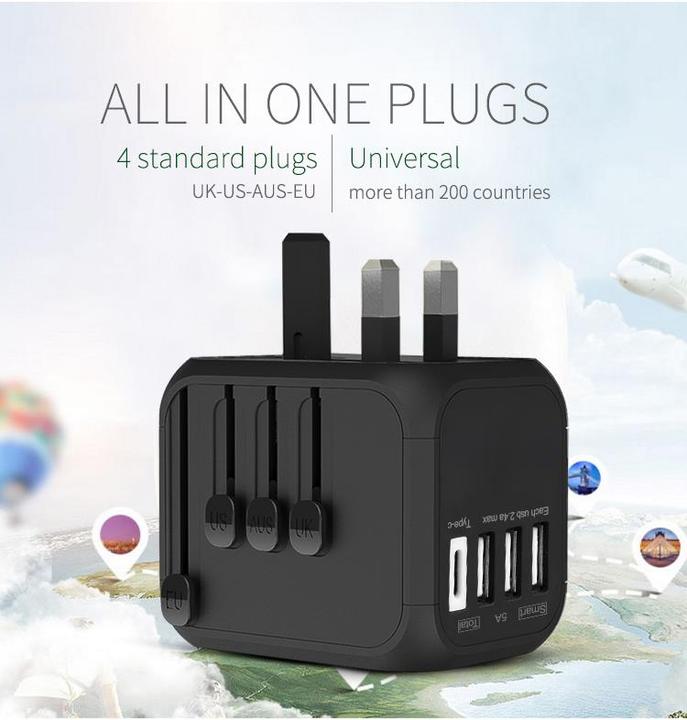 Image du produit Otravel Multi-National Travel Adapter US-Charger B / non mis à la terre