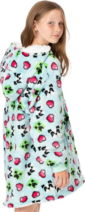 Actual product image Minecraft Girls Panda Hoodie Blanket (One size)