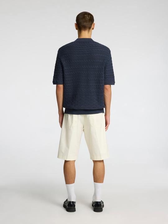Image du produit Selected Homme Kurzärmeliges Polohemd aus Strick (L)