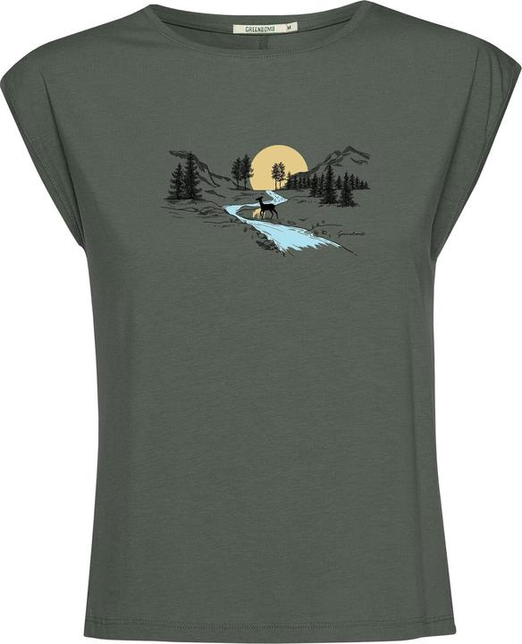 Produktbild Greenbomb Women's Nature Deer River Timid Top (L)