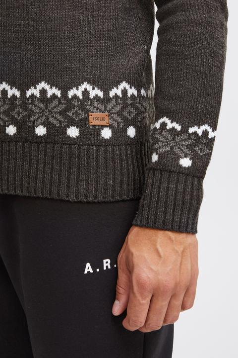 Immagine prodotto Solid Norwig Maglione In Maglia Grossa Pullover Maglieria Da Uomo Con Girocollo (M)