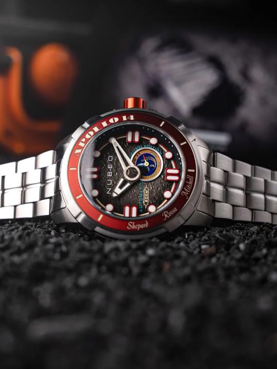 Actual product image Nubeo NB-6093-22 Apollo 55th (Diving watch)