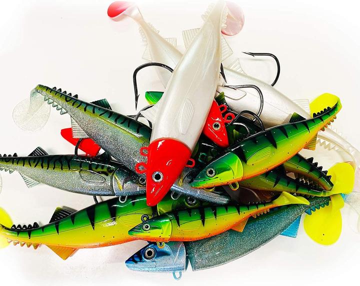 Produktbild JACKSON 12 XXL Profi Norwegen Gummifische