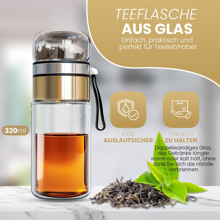 Actual product image Gewürzladen Näfels Drehbare Teeflasche (0.32 l)