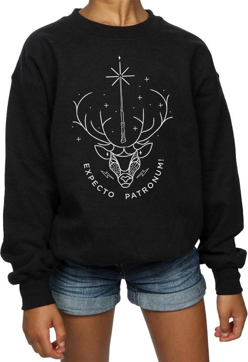 Actual product image Expecto Patronum girls' sweatshirt (116)
