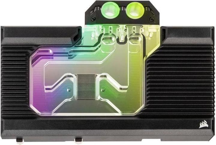 Actual product image Corsair Hydro X Series XG7 RGB 3090 Ti FE GPU Water Block - Acrylic + Nickel