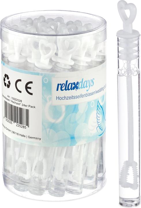 Relaxdays Matrimonio con le bolle