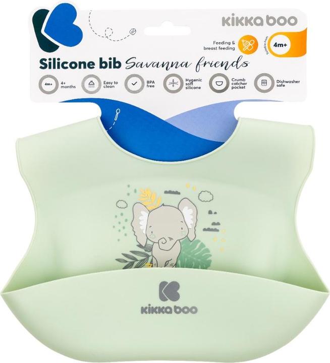 Produktbild Kikkaboo Babylatz Savanna Friends (3.96 Monate)