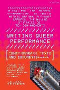 Produktbild Writing Queer Performance (Englisch, Bourgeois & Maurice, Le Gateau Chocolat, Dickie Beau, Patel Vijay, David Hoyle, Ivor MacAskill, Sht Theatre, Young Ray, 2025)