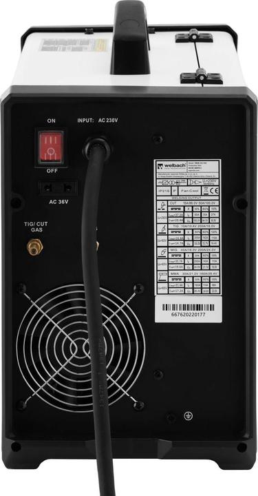 Immagine prodotto Stamos Saldatrice multiprocesso - TIG 200 A - Ciclo di lavoro 60 % - CUT 50 A - MIG/MAG 200 A