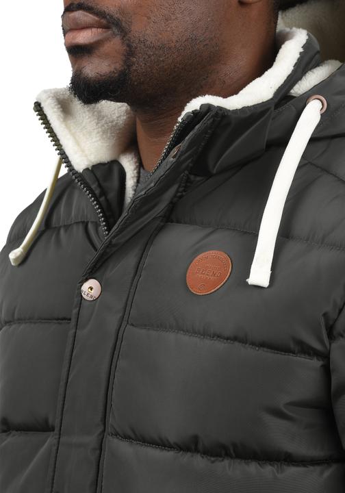 Image du produit Blend Frederico Veste D'Hiver Avec Peau De Mouton Blouson D'Extérieur Pour Homme À Capuche (XL)