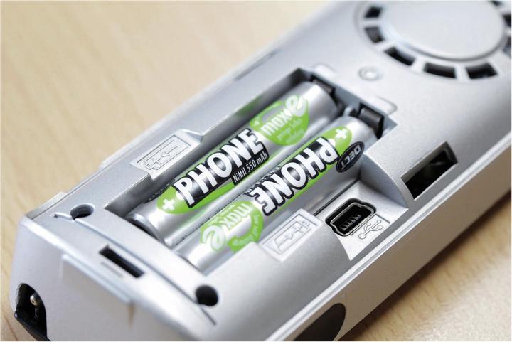 Actual product image Ansmann Micro (AAA) battery NiMH DECT max (2 pcs., AAA, 550 mAh)