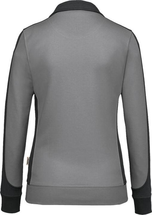 Actual product image Hakro Ladies Sweat Jacket Contrast Perf ormance titan/anthracite Gr.XXL (XXL)
