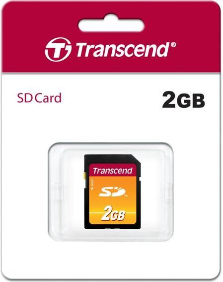 Actual product image Transcend SD Secure Digital Card (2 GB, SD)