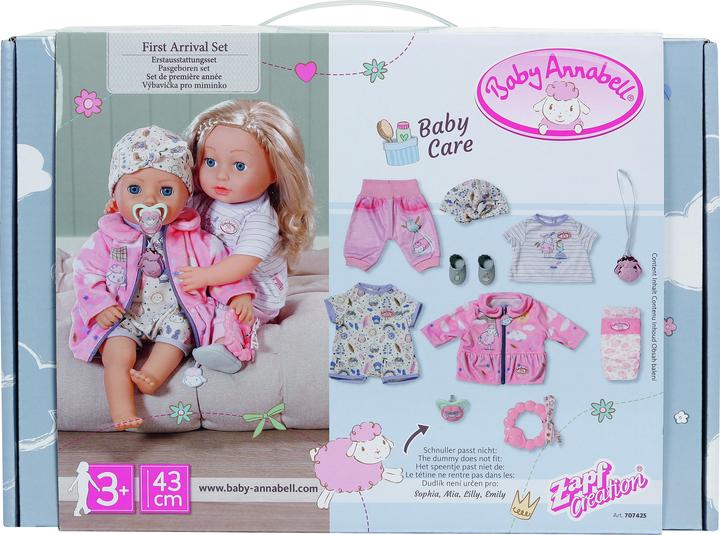 Produktbild Baby Annabell Zapf Erstausstattung im Koffer