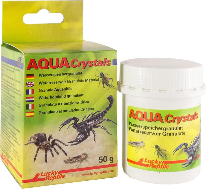 Produktbild Lucky Reptile Ergänzungsfutter Aqua Crystals 50 g (1 x, 0.09 kg)