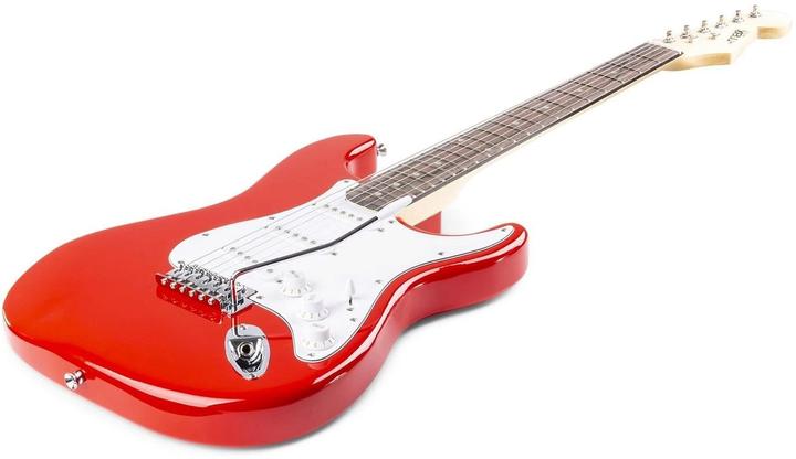 Image du produit Max GigKit rouge (Guitare électrique, Tilleul, Bois)