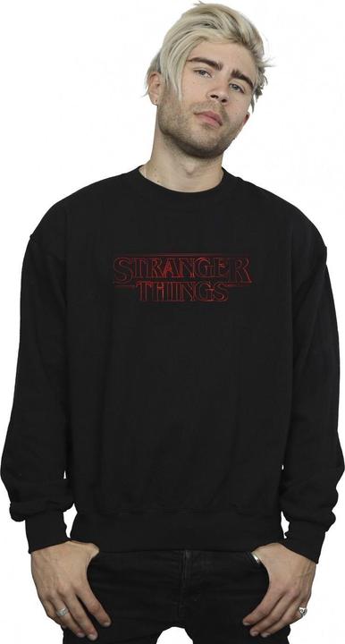 Immagine prodotto Netflix Stranger Things Glow Logo Felpa Uomo (XXL)