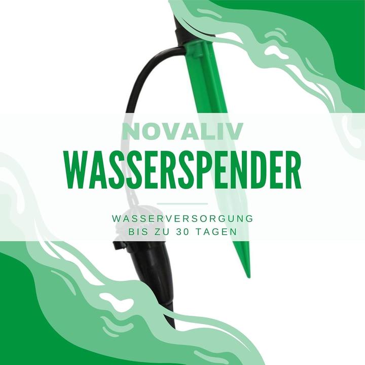 Produktbild Novatool 4X Automatisches Bewässerungssystem Indoor - BEWÄSSERUNG BIS 30 Tage - Tropfbewässerungssys (Tropfbewässerung Set)