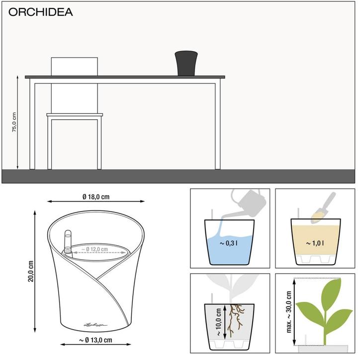 Immagine prodotto Lechuza Orchidea (17.90 cm)
