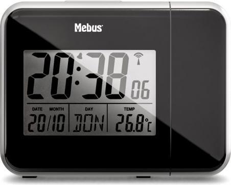 Actual product image Mebus 42425 Projection radio alarm clock