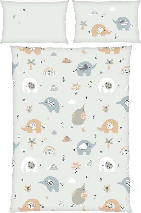 Actual product image Herding Children's bed linen "Elephant"