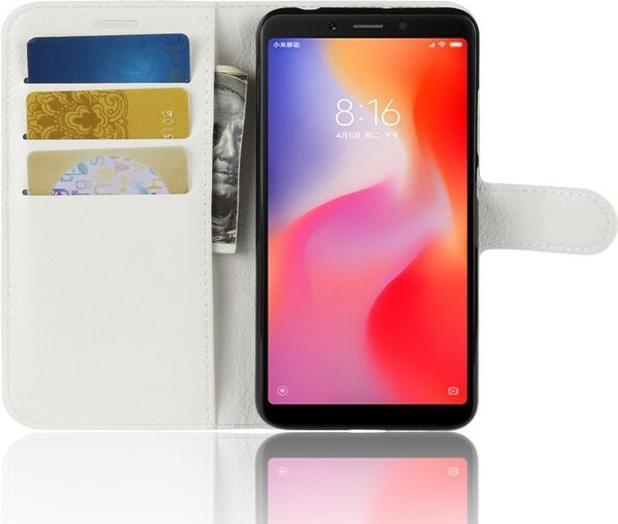 Image du produit MU Classic Série de couvertures de livres en cuir litchi (Xiaomi Redmi 6)
