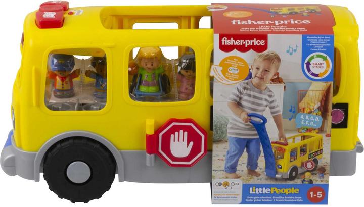 Actual product image Fisher-Price Little People Big Yellow School Bus