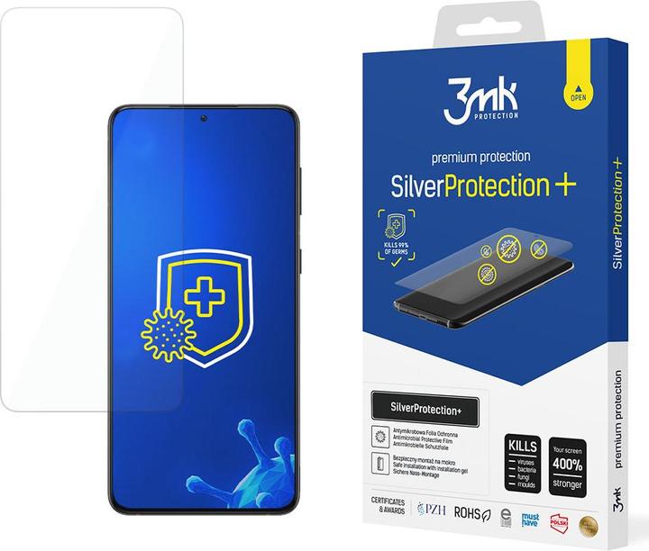 Produktbild 3MK SilverProtection+ Displayschutzfolie, Bildschirmschutzfolie (1 Stück, Samsung Galaxy S21 5G)