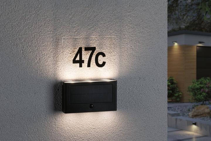 Produktbild Paulmann Solar Hausnummernleuchte (27 lm, IP44)