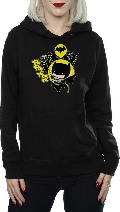 Immagine prodotto Chibi Batman Swinging Felpa con Cappuccio Donna (M)