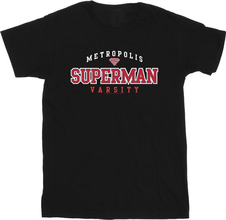 Immagine prodotto Superman Metropolis Varsity Maglietta Uomo (M)