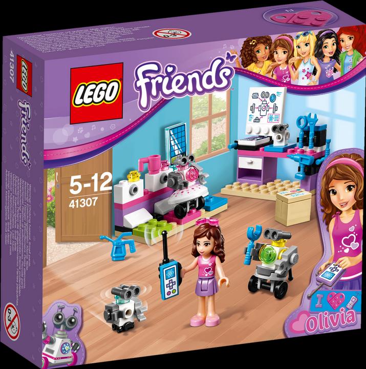 Actual product image LEGO Friends Olivia's inventor lab (41307, LEGO Friends)