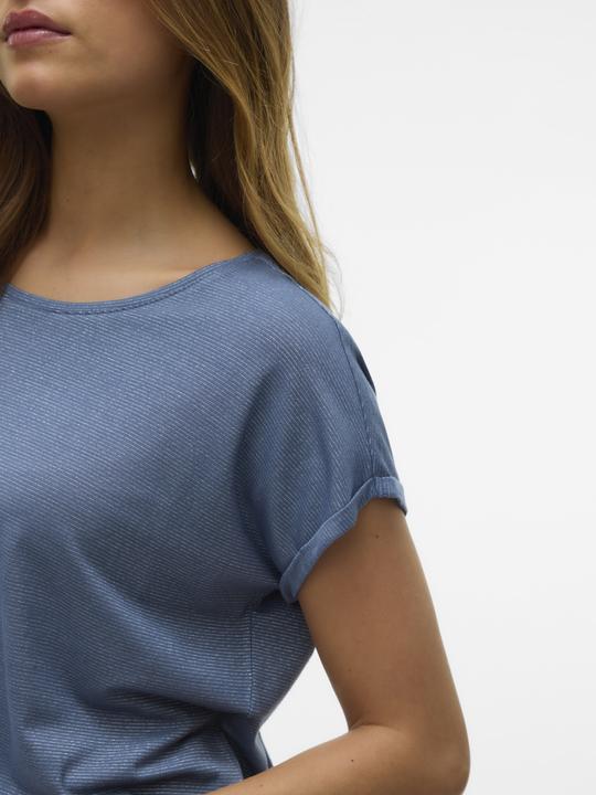 Produktbild Vero Moda Vmlava Glitter Ss Top Stripe Ga (XL)