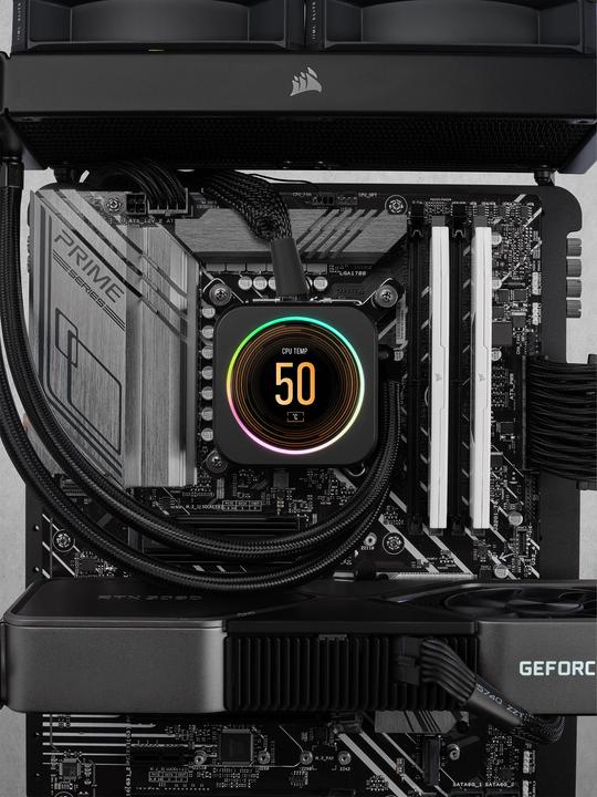 Image du produit Corsair RAM D5 6000 64 Go C30 Vengeance K2 W (2 x 32GB, 6000 MHz, RAM DDR5, DIMM)