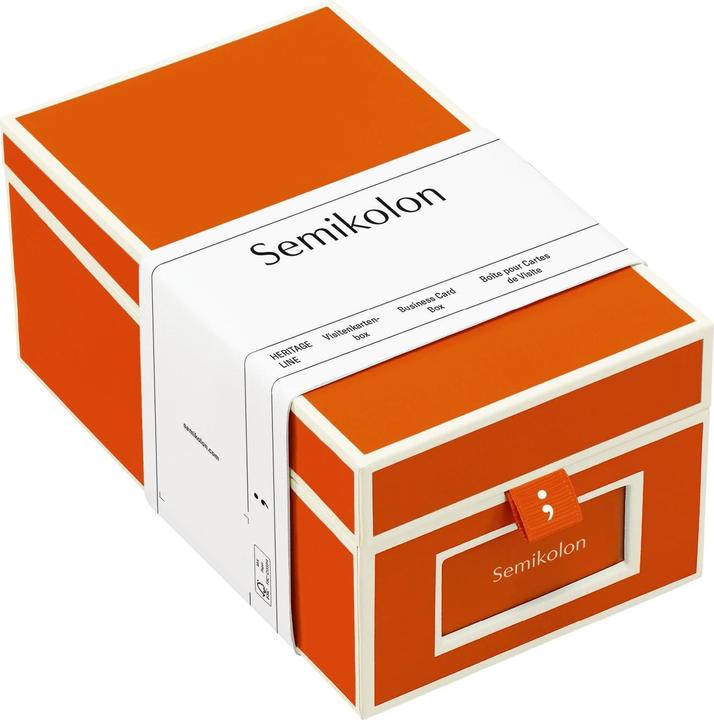 Produktbild Semikolon Visitenkartenbox