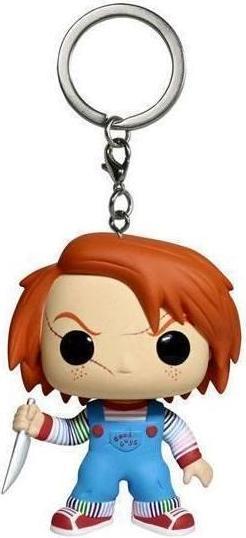 Funko FK4868 - Chucky Die Mörderpuppe Pocket POP! Vinyl Schlüsselanhänger Chucky 4 cm Display (