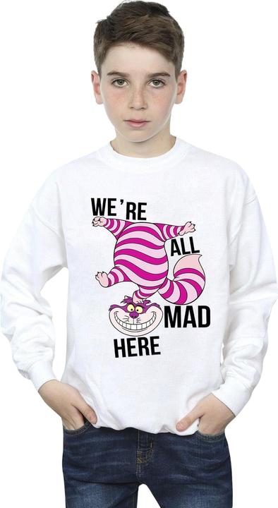 Image du produit Disney Sweat-shirt garçon Alice In Wonderland All Mad Here (152, 158)