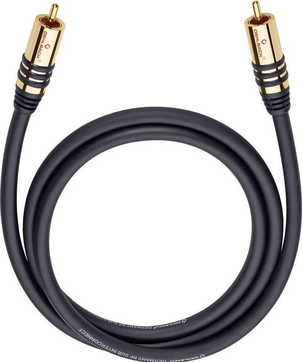 Actual product image Oehlbach Nf Sub (8 m, Cinch)