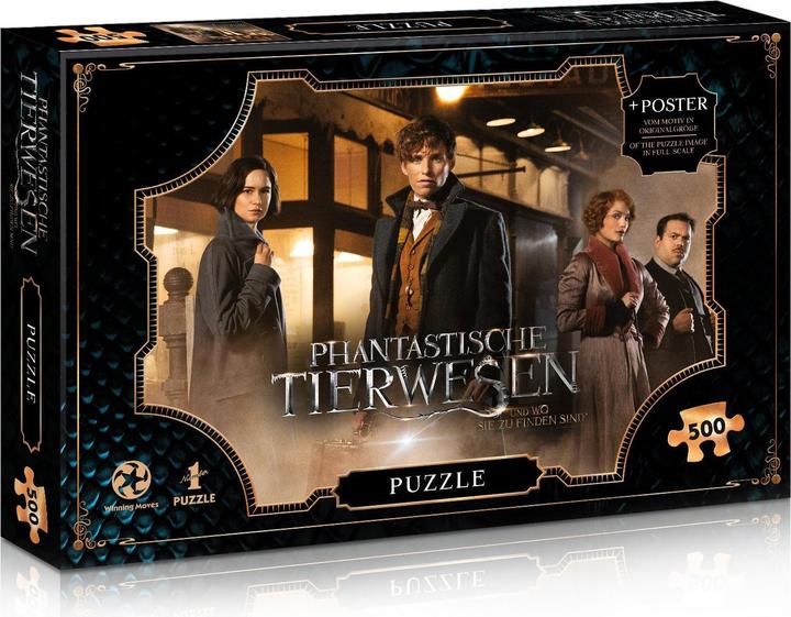 Produktbild Winning Moves Phantastische Tierwesen, 500 PCS (500 Teile)