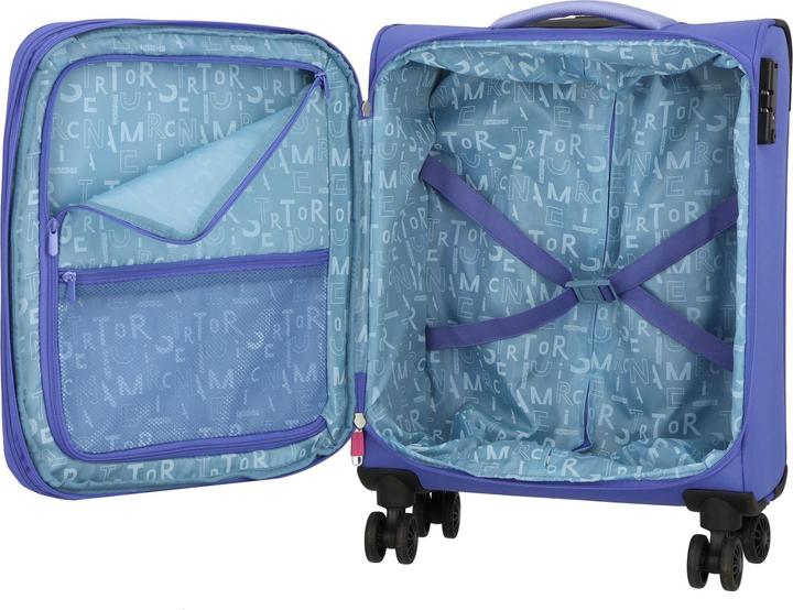Image du produit American Crew Pulsonic 4 roues trolley cabine 55 cm avec soufflet d'extension (35 l, Bagage à main (jusqu'à 50l))