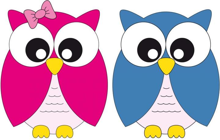 Actual product image Trenddeko Owls siblings set (30 x 19 cm)