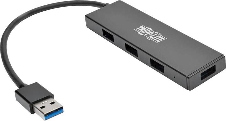 Actual product image Eaton 4-Port Ultra-Slim Portable USB 3.0 SuperSpeed Hub (USB-A, 4 Ports)