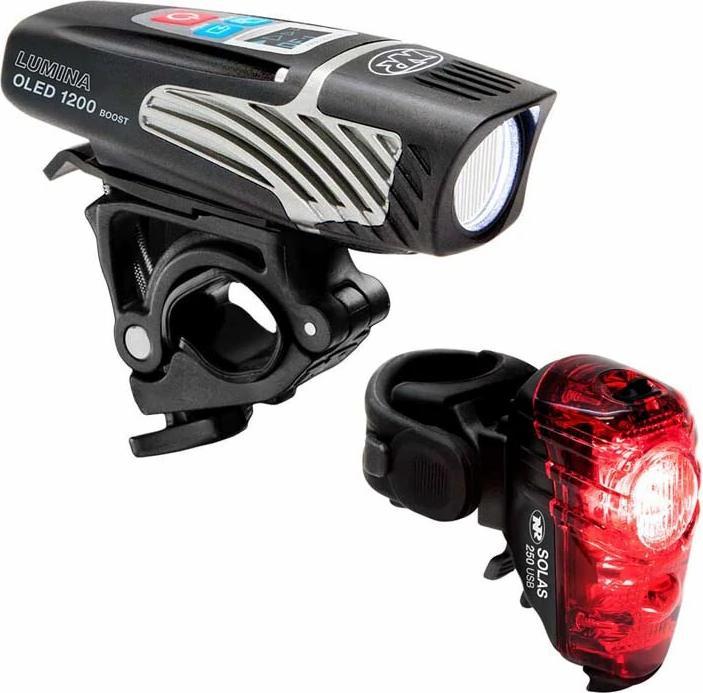 Image du produit Niterider Pack éclairage avant/arrière lumina oled Nite Rider Boost & Solas
