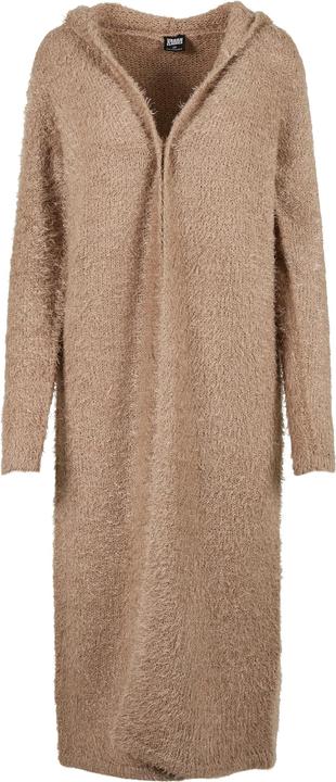 Actual product image Urban Classics Ladies Hooded Feather Cardigan (XL)